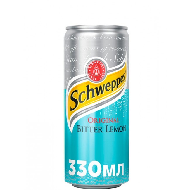 Schweppes Original Bitter Lemon ж/б 0,33